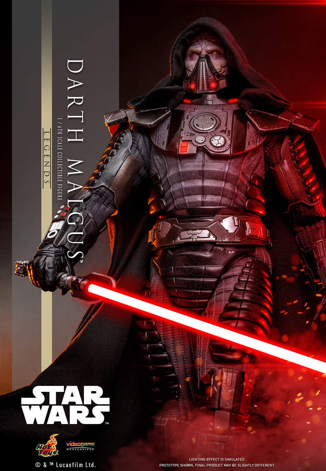 Darth Malgus Sixth Scale Figure by Hot Toys