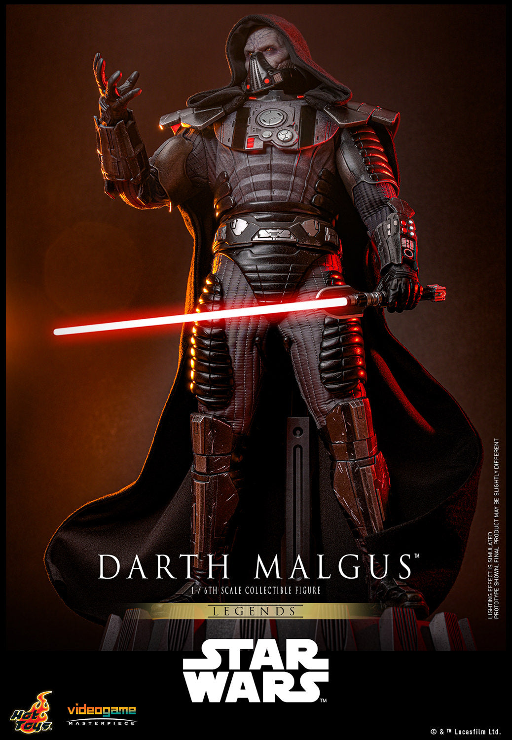 Darth Malgus Sixth Scale Figure by Hot Toys