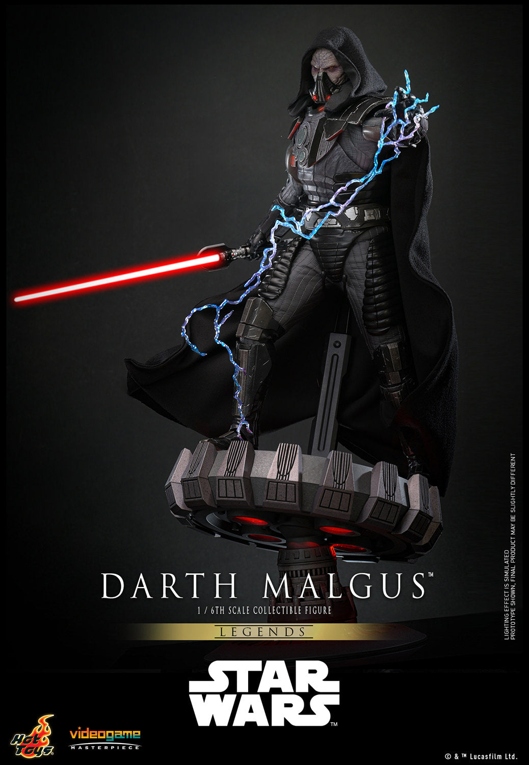 Darth Malgus Sixth Scale Figure by Hot Toys