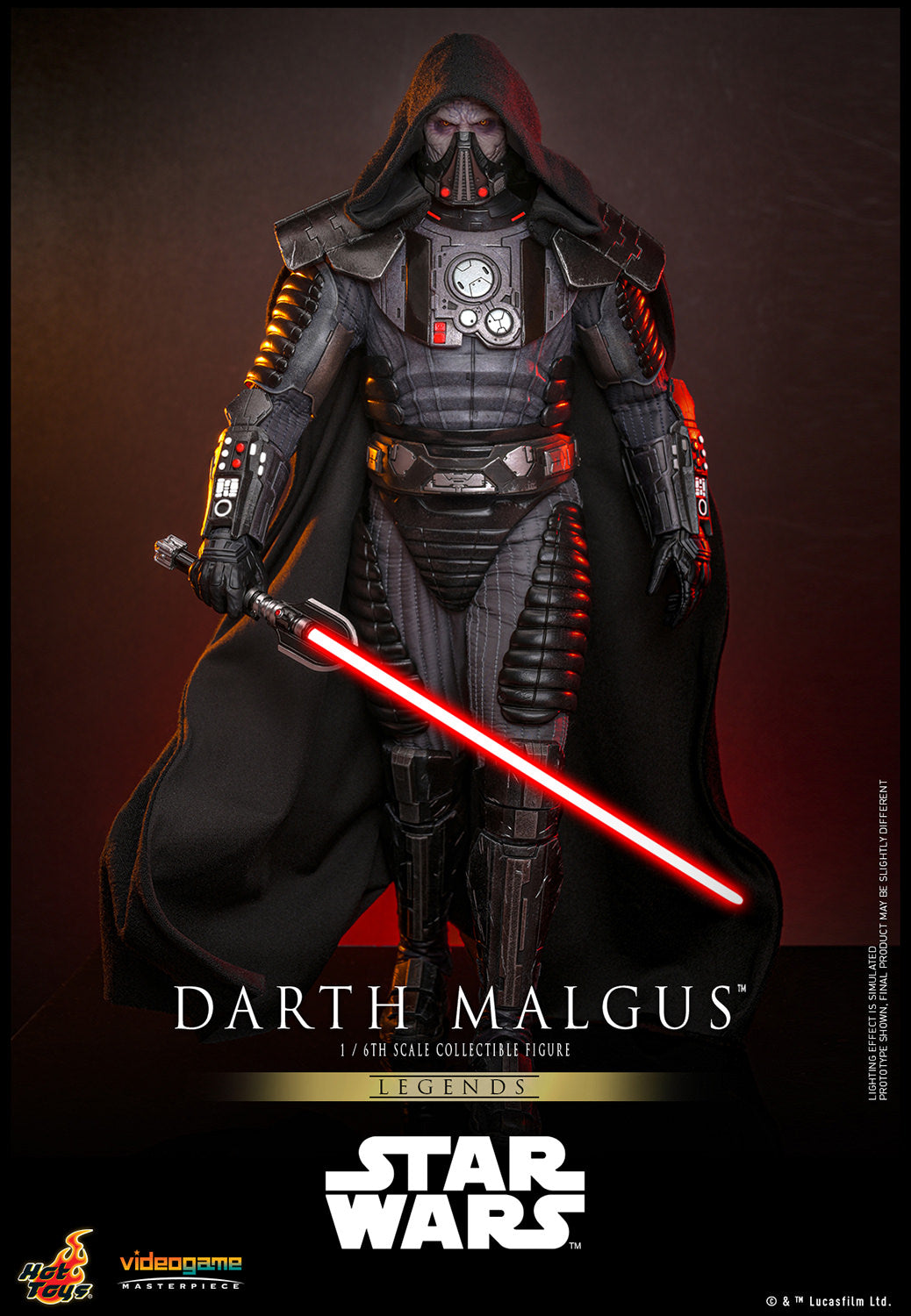 Darth Malgus Sixth Scale Figure by Hot Toys