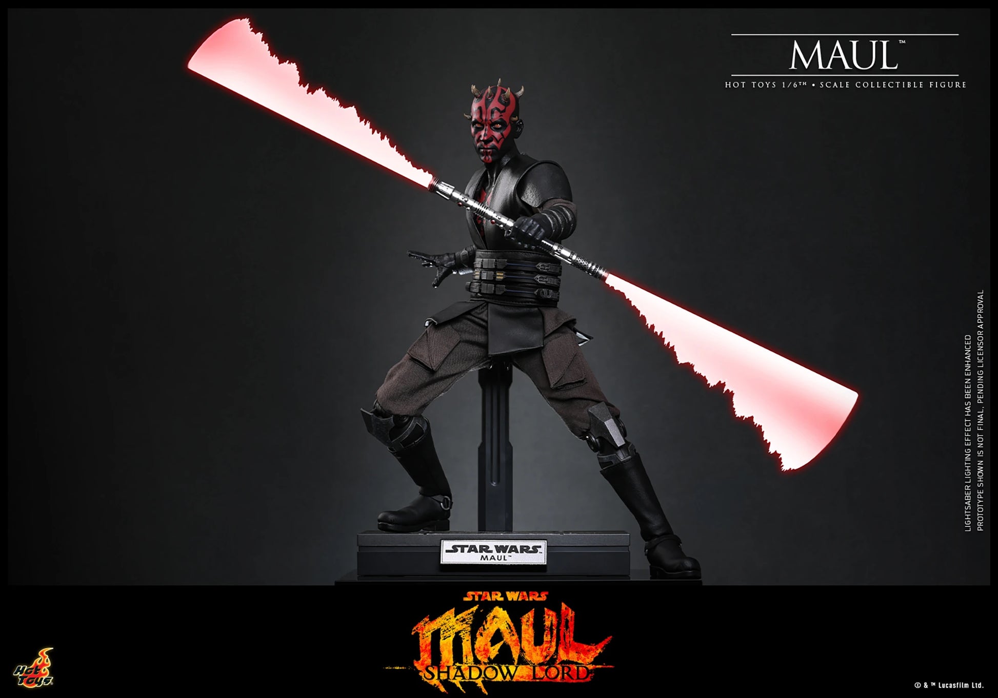 DARTH MAUL Lords of the Sith フィギュア Sith Lords: Darth Maul and Darth Vader - Walmart.com