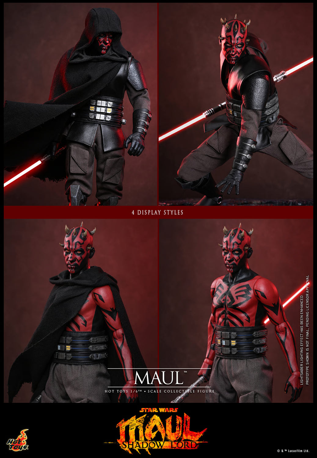 Maul Sixth Scale Figure – Hot Toys | Star Wars: Maul – Shadow Lord