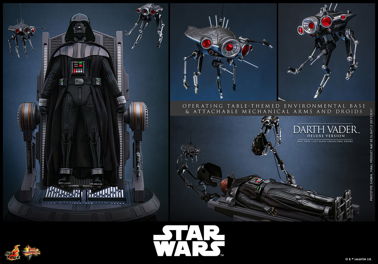 Darth Vader (Deluxe Version) Sixth Scale Figure