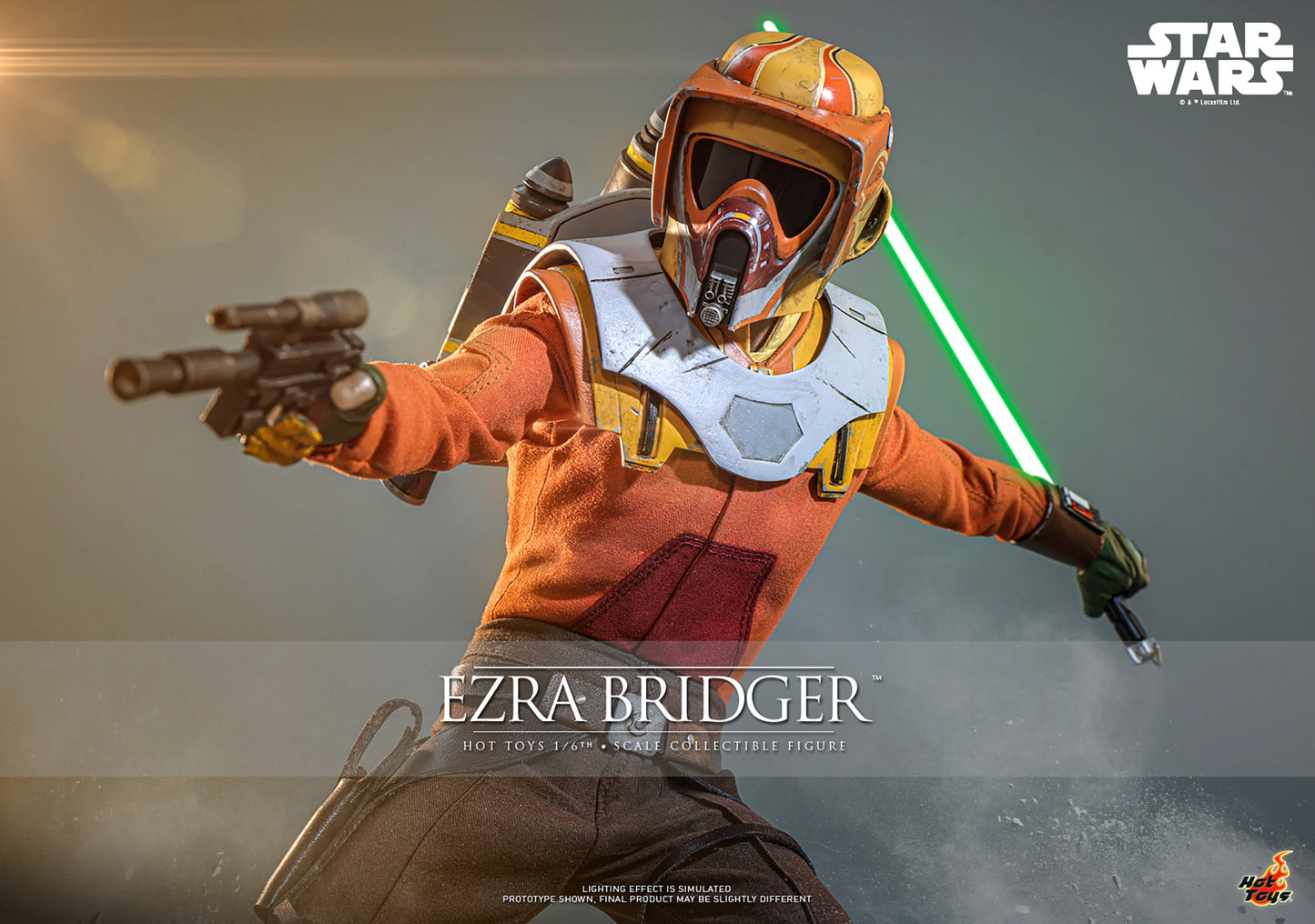 Hot Toys Ezra Bridger Sixth Scale Collectible Figure – Star Wars: Rebels