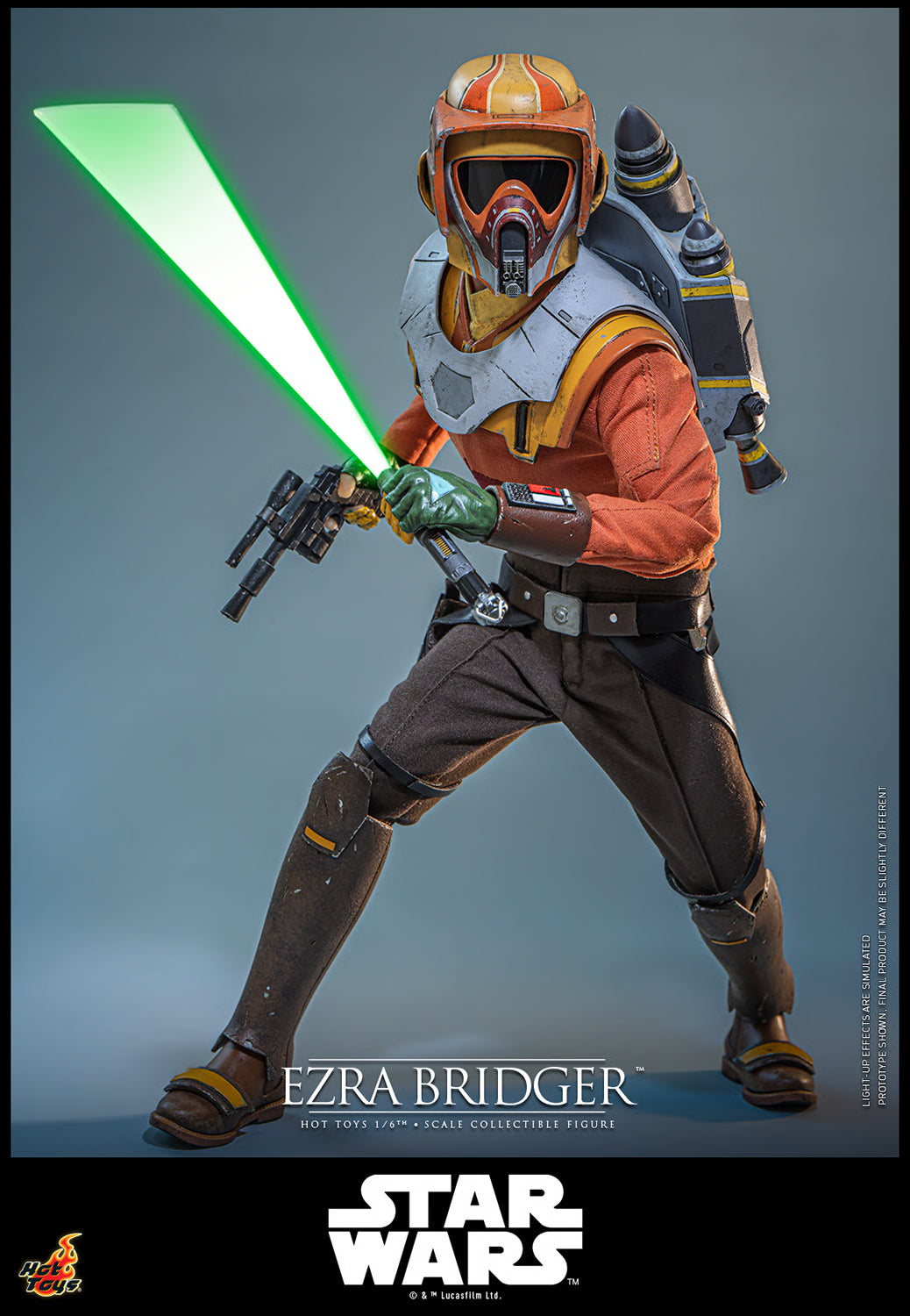 Hot Toys Ezra Bridger Sixth Scale Collectible Figure – Star Wars: Rebels