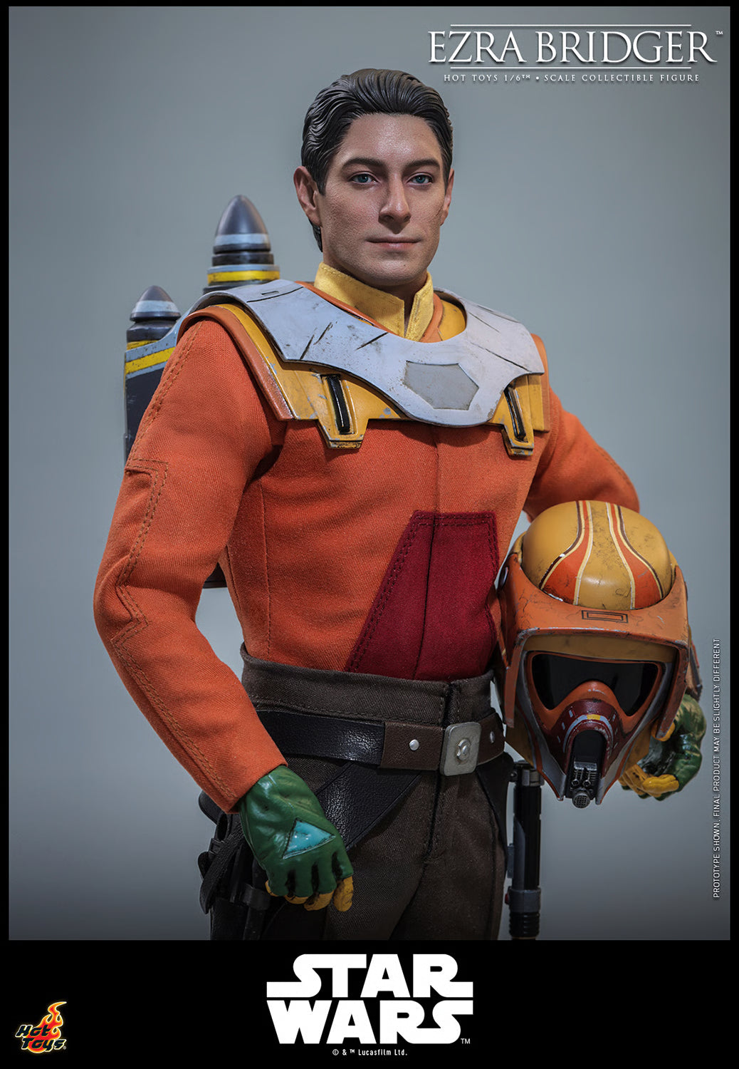 Hot Toys Ezra Bridger Sixth Scale Collectible Figure – Star Wars: Rebels