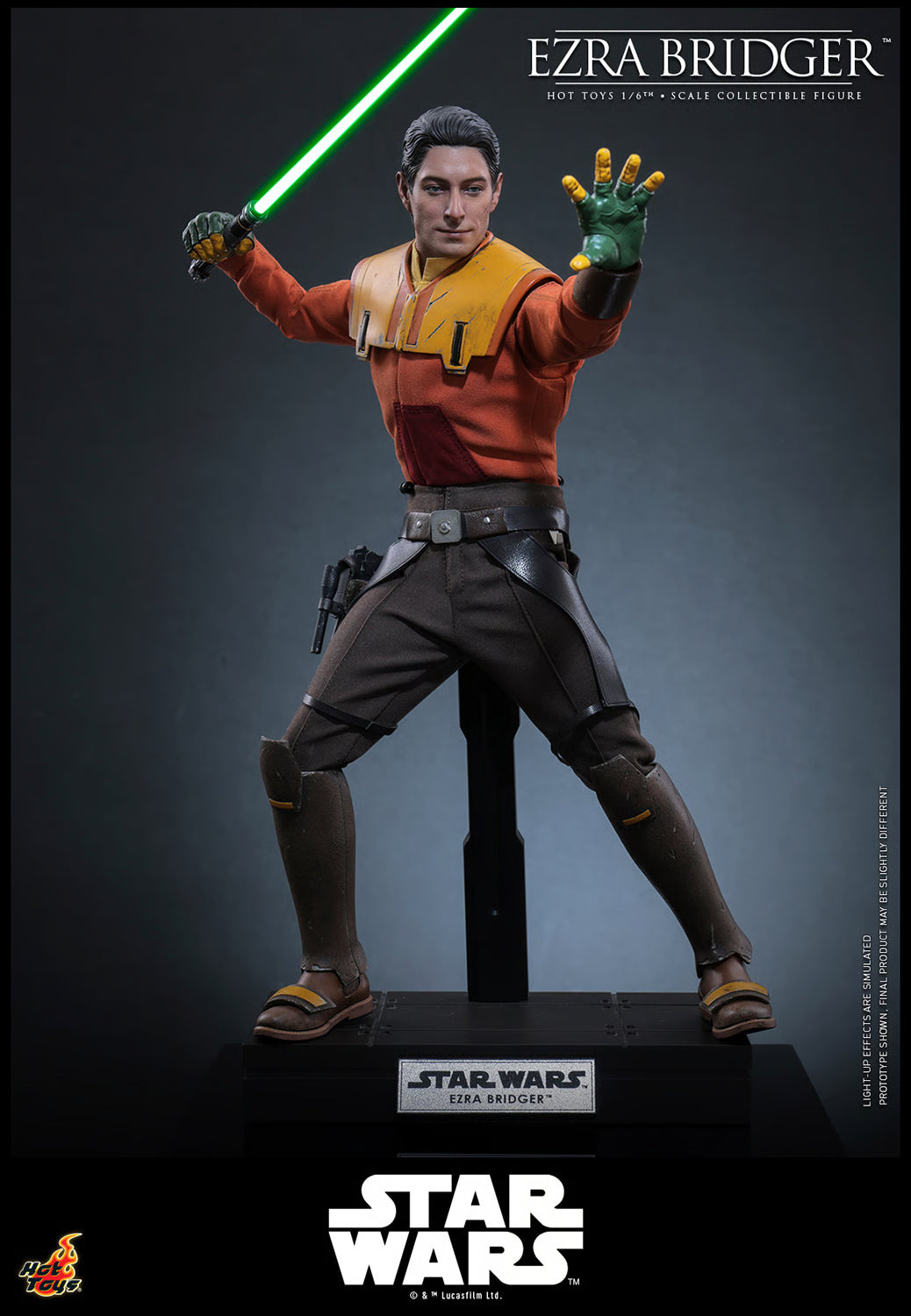 Hot Toys Ezra Bridger Sixth Scale Collectible Figure – Star Wars: Rebels