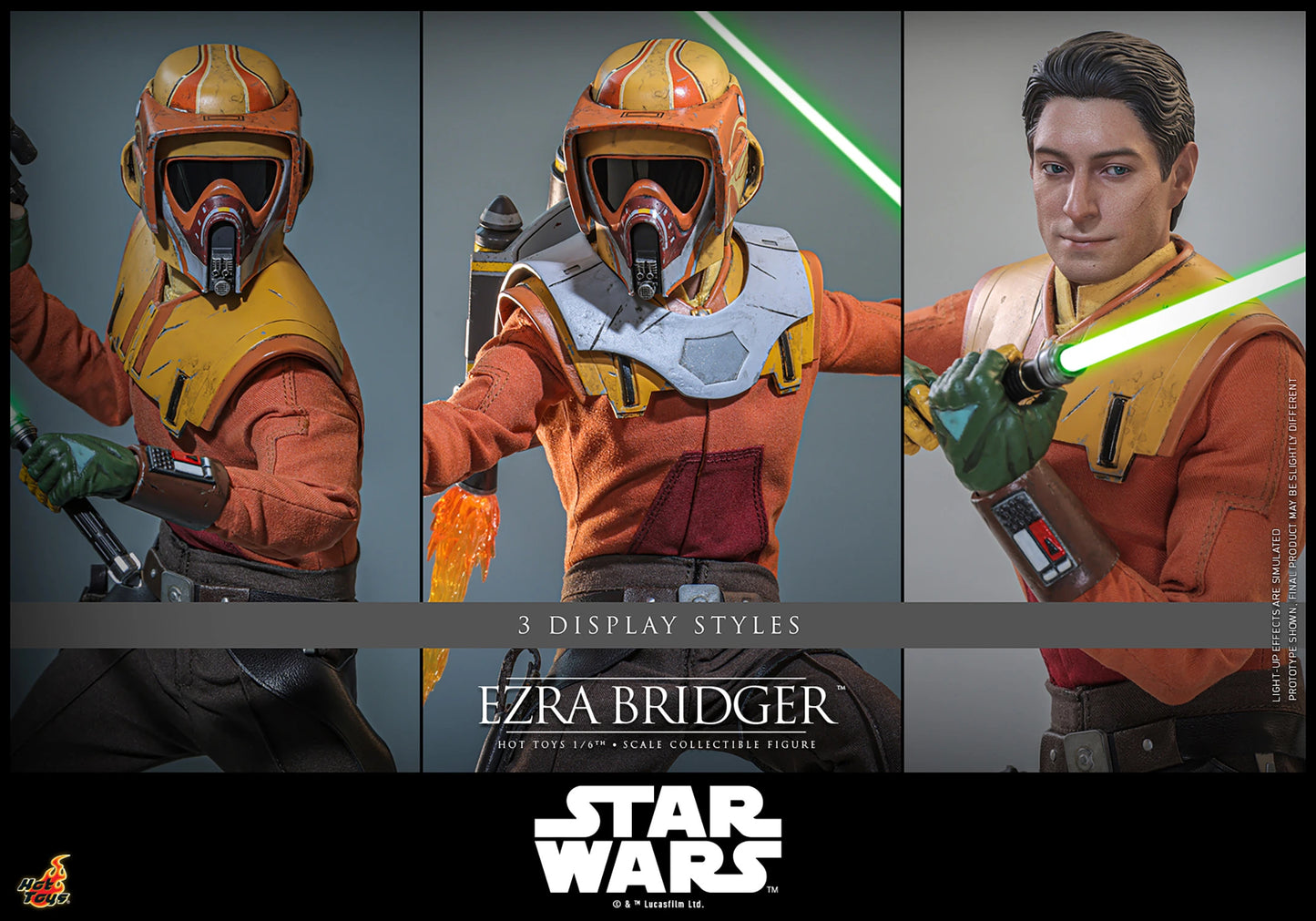 Hot Toys Ezra Bridger Sixth Scale Collectible Figure – Star Wars: Rebels
