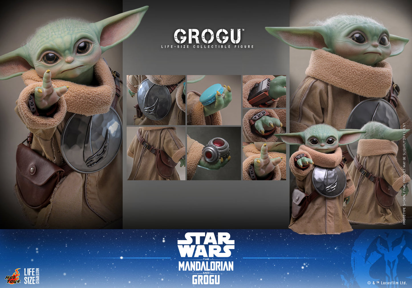 Grogu Life Size Figure