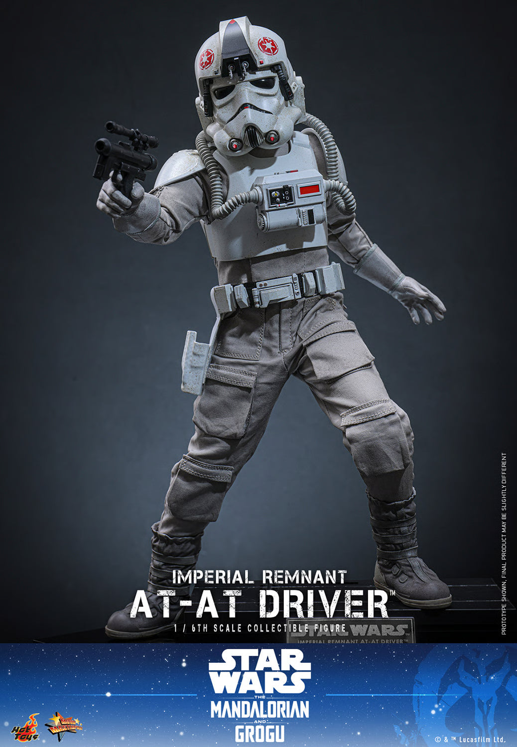 Hot Toys Imperial Remnant AT-AT Driver Sixth Scale Collectible Figure | Star Wars: The Mandalorian & Grogu
