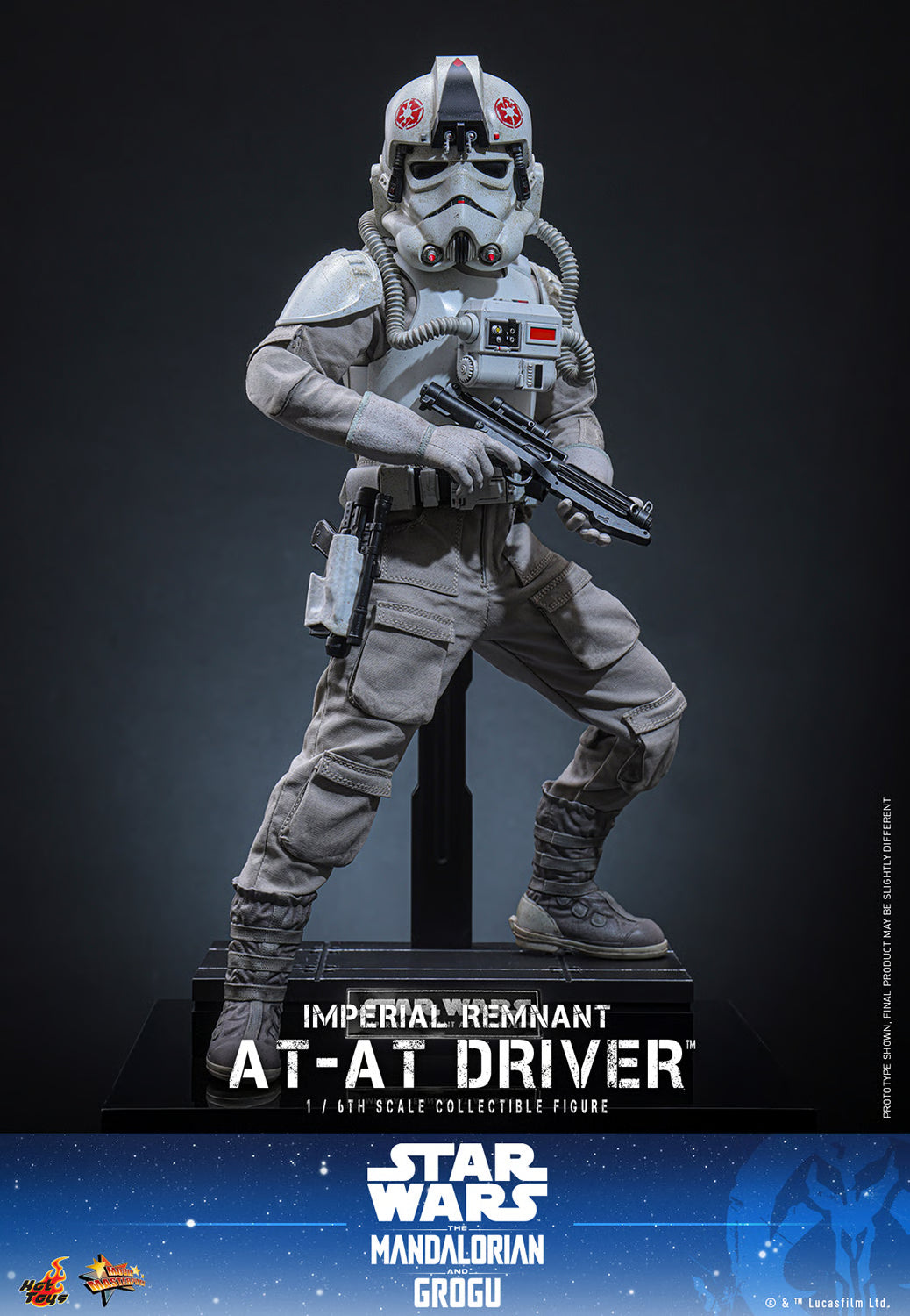 Hot Toys Imperial Remnant AT-AT Driver Sixth Scale Collectible Figure | Star Wars: The Mandalorian & Grogu