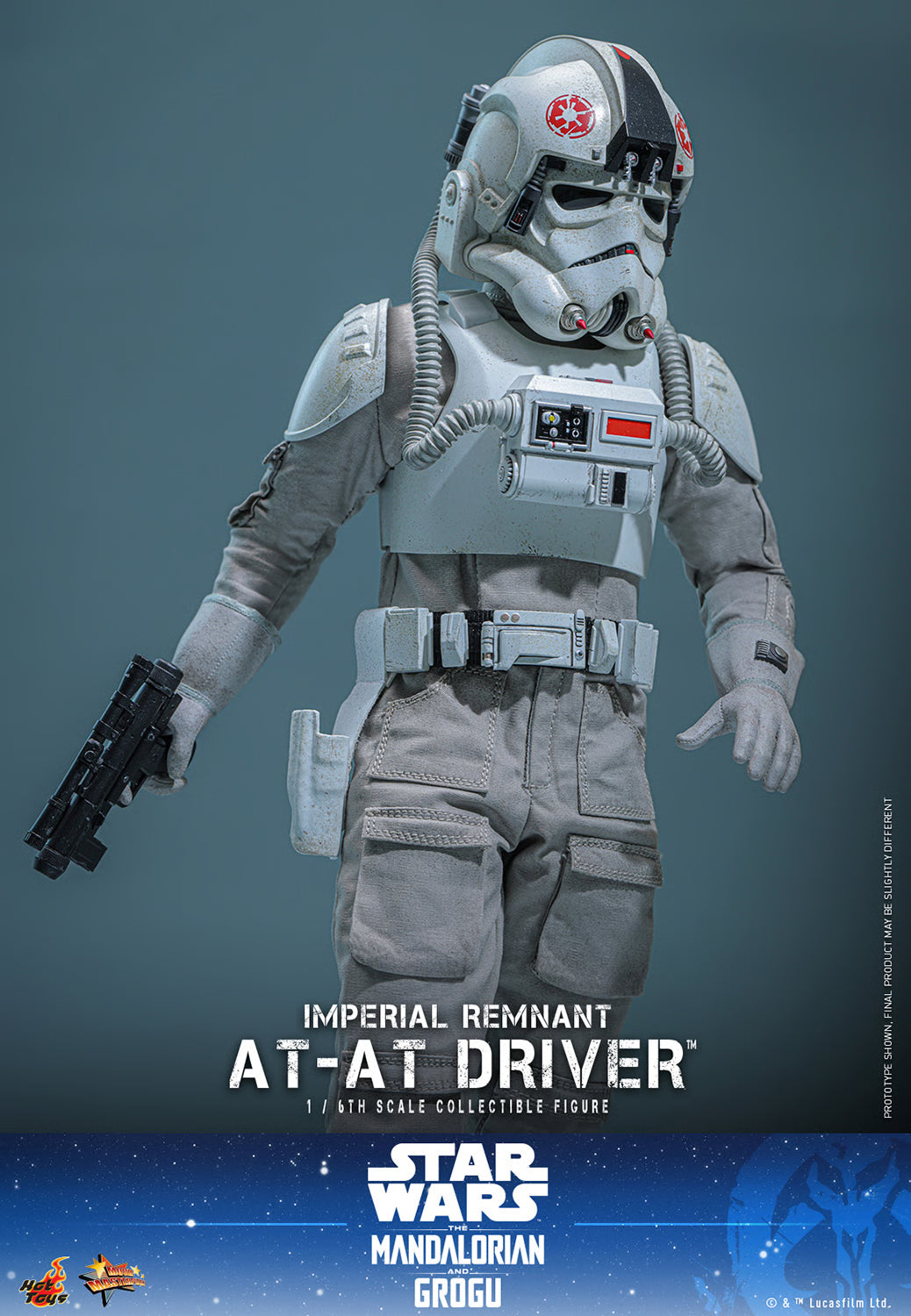 Hot Toys Imperial Remnant AT-AT Driver Sixth Scale Collectible Figure | Star Wars: The Mandalorian & Grogu