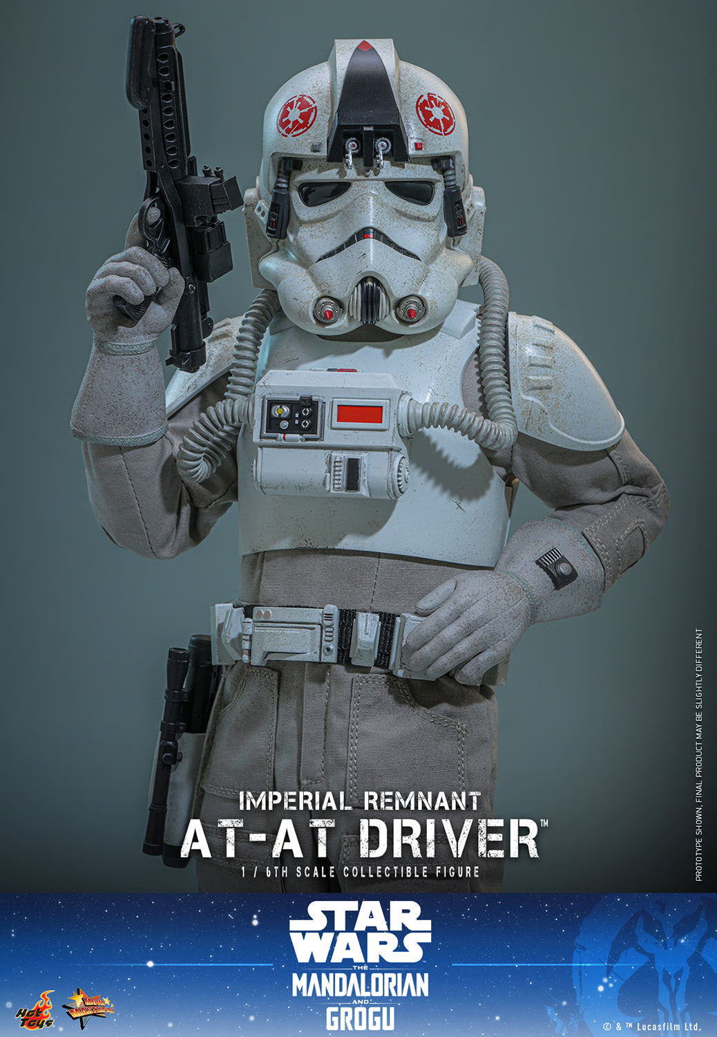 Hot Toys Imperial Remnant AT-AT Driver Sixth Scale Collectible Figure | Star Wars: The Mandalorian & Grogu