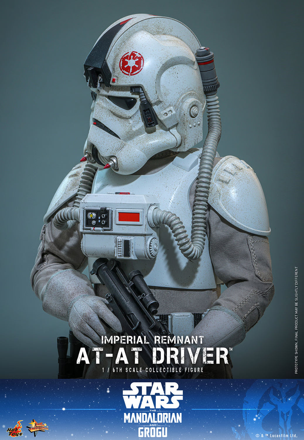 Hot Toys Imperial Remnant AT-AT Driver Sixth Scale Collectible Figure | Star Wars: The Mandalorian & Grogu