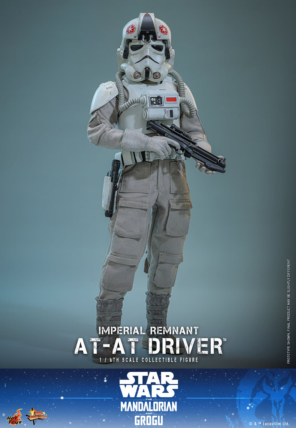 Hot Toys Imperial Remnant AT-AT Driver Sixth Scale Collectible Figure | Star Wars: The Mandalorian & Grogu