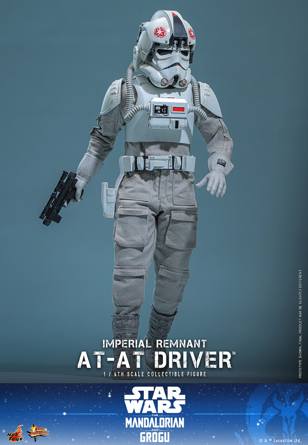 Hot Toys Imperial Remnant AT-AT Driver Sixth Scale Collectible Figure | Star Wars: The Mandalorian & Grogu