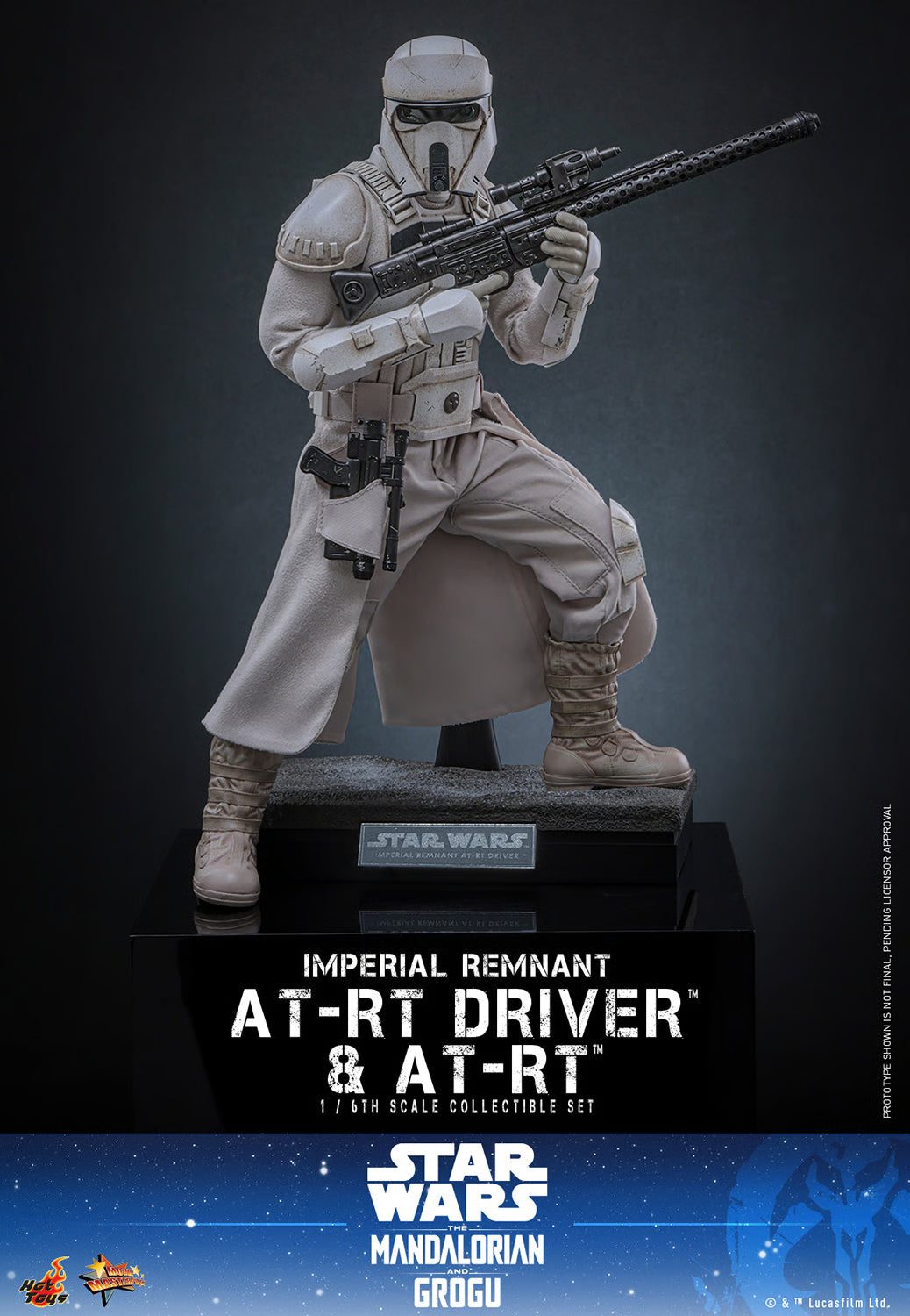 Hot Toys Imperial Remnant AT-RT Driver and AT-RT Sixth Scale Collectible Set