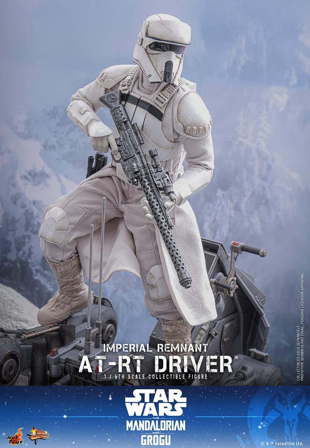 Hot Toys Imperial Remnant AT-RT Driver Sixth Scale Figure