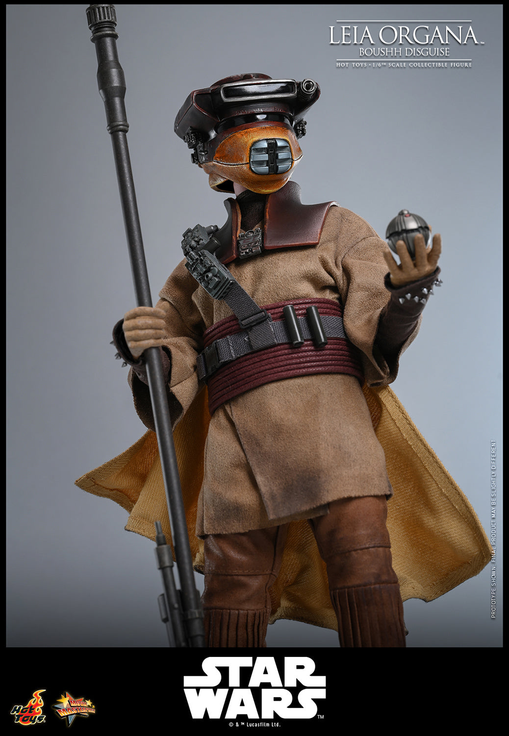 Leia Organa (Boushh Disguise) Sixth Scale Figure by Hot Toys