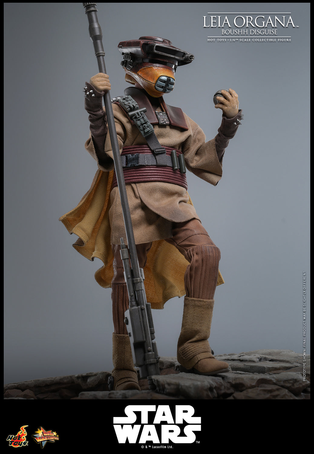 Leia Organa (Boushh Disguise) Sixth Scale Figure by Hot Toys