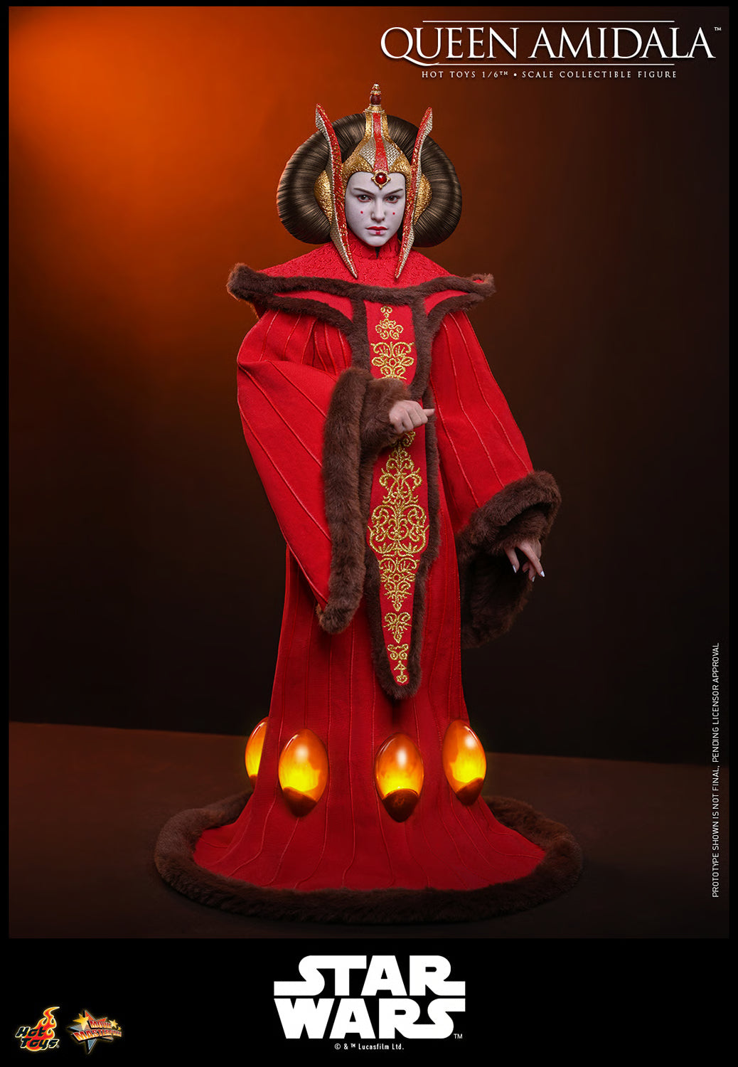 Hot Toys Queen Amidala Sixth Scale Collectible Figure | Star Wars