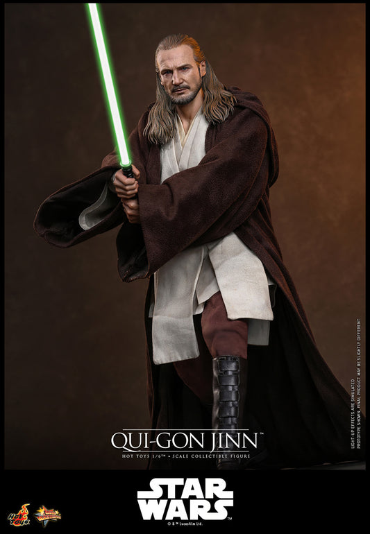 Hot Toys Star Wars: The Phantom Menace Qui-Gon Jinn 1/6 Scale Collectible Figure