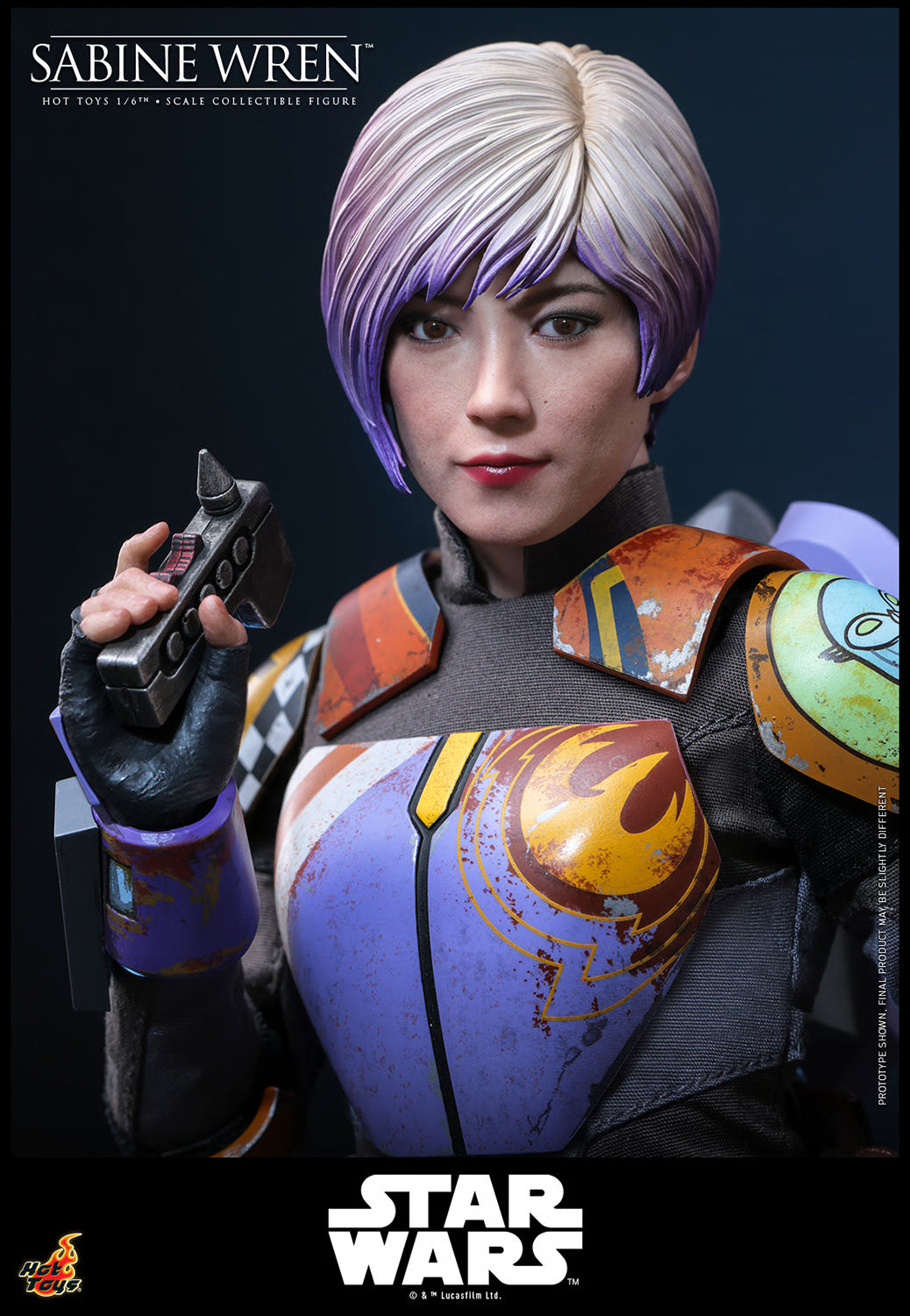 Hot Toys Sabine Wren Sixth Scale Collectible Figure – Star Wars: Rebels