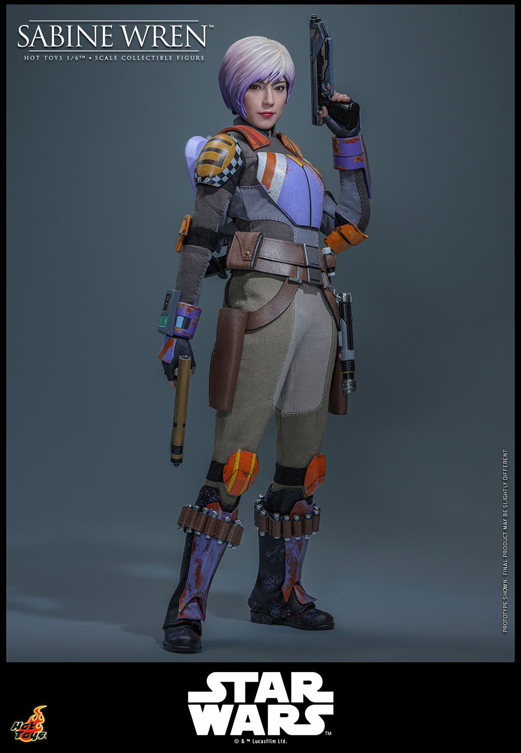 Hot Toys Sabine Wren Sixth Scale Collectible Figure – Star Wars: Rebels