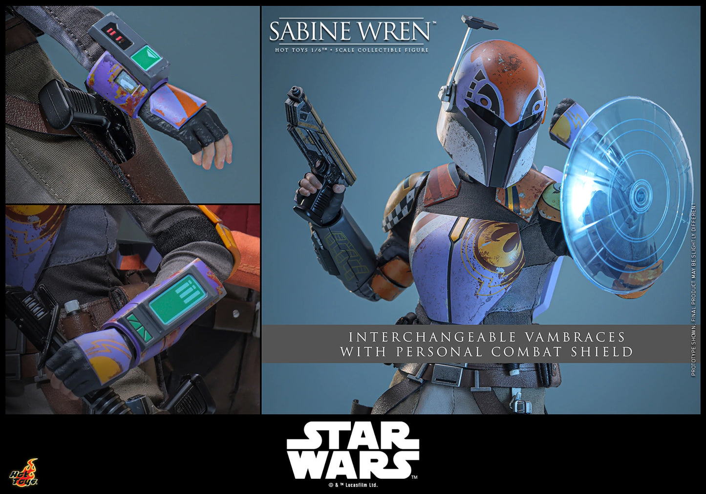 Hot Toys Sabine Wren Sixth Scale Collectible Figure – Star Wars: Rebels