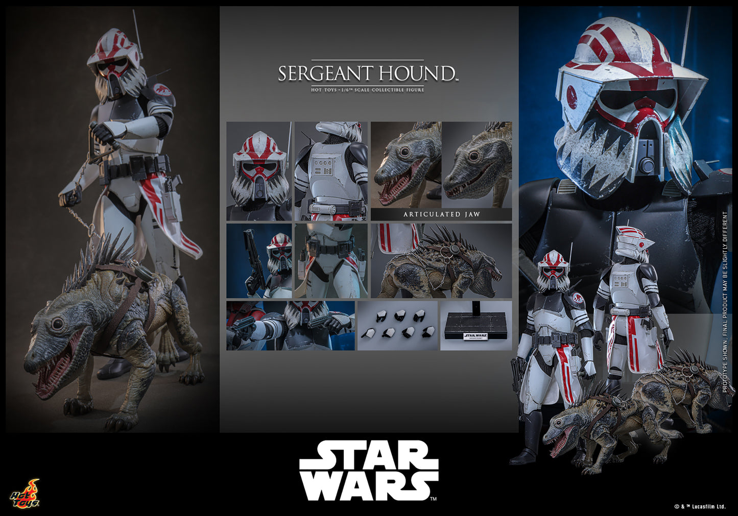 Hot Toys Sergeant Hound Sixth Scale Figure
