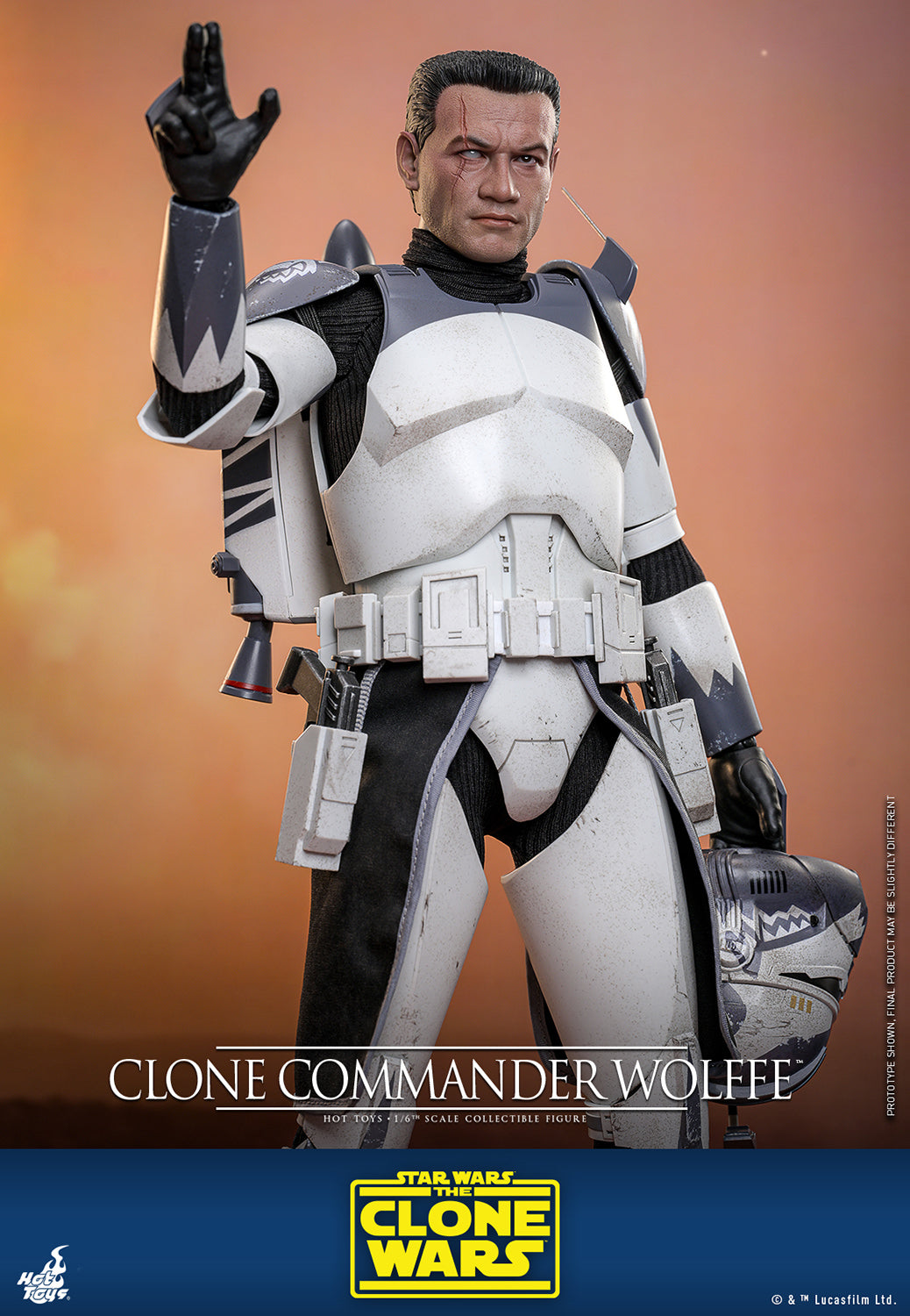 Clone Commander Wolffe Sixth Scale Figure