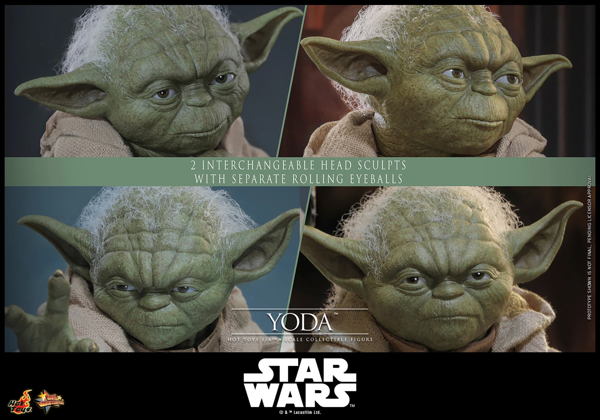 Yoda Sixth Scale Figure – Hot Toys | Star Wars: Revenge of the