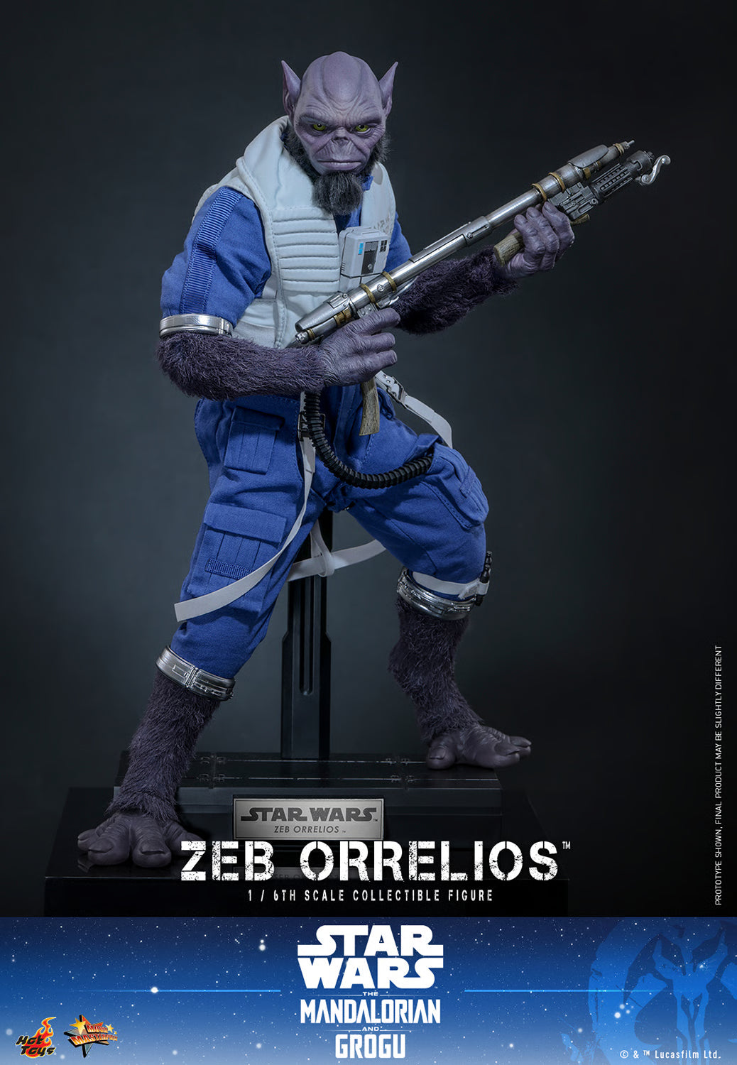 Zeb Orrelios Sixth Scale Figure – Hot Toys | Star Wars: The Mandalorian & Grogu