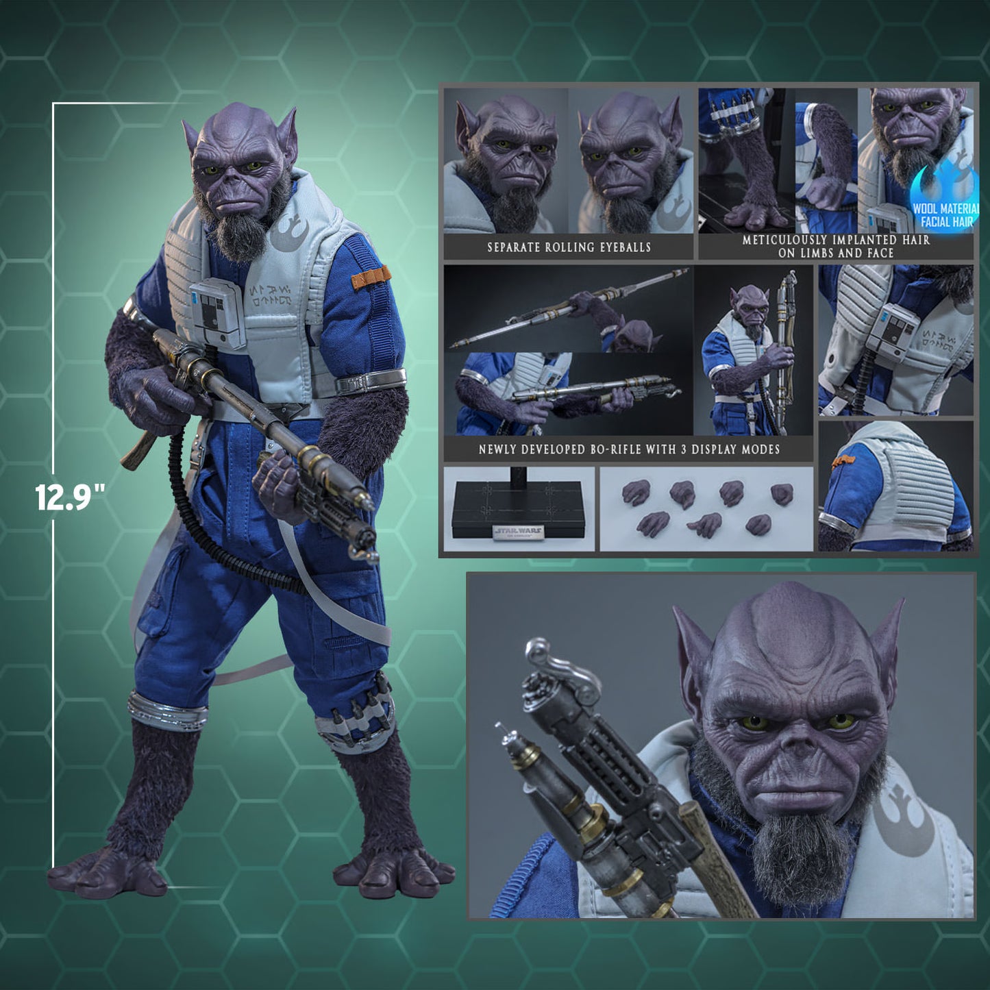 Zeb Orrelios Sixth Scale Figure – Hot Toys | Star Wars: The Mandalorian & Grogu
