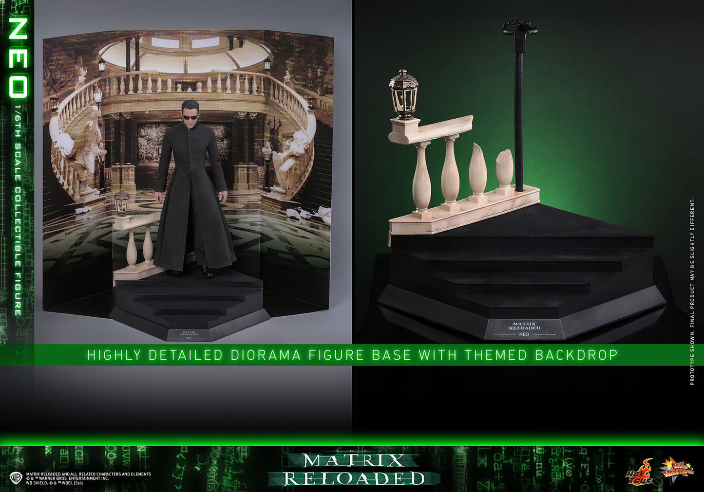 The Matrix Reloaded Neo Sixth Scale Figure