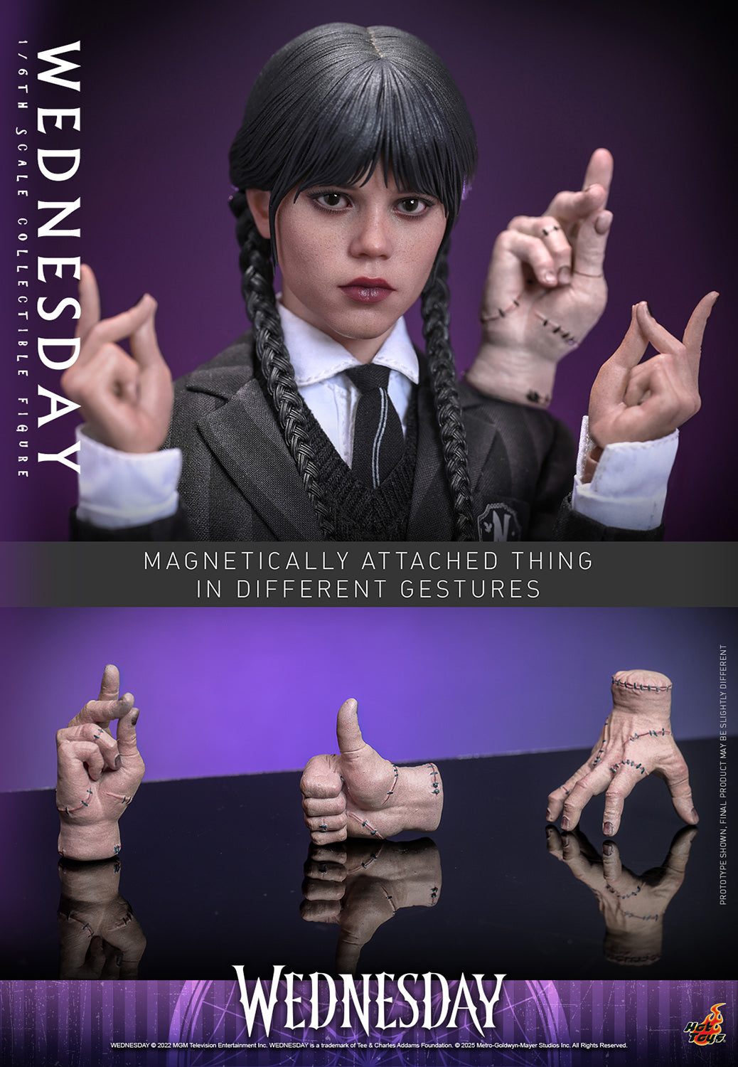 Hot Toys Wednesday Sixth Scale Figure