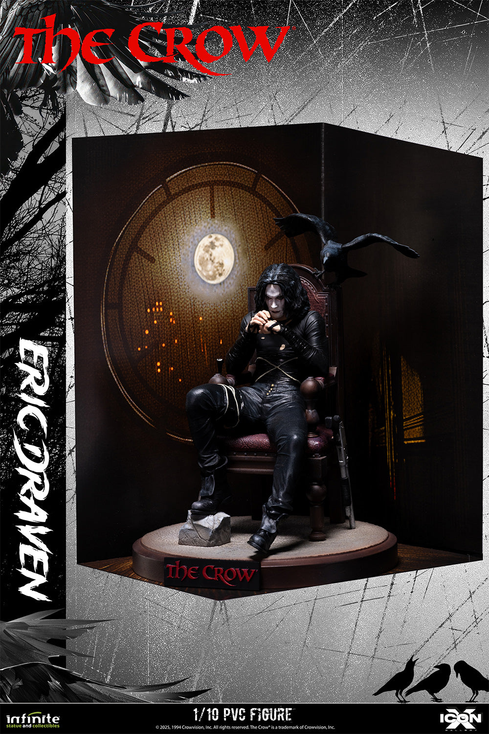 The Crow Eric Draven 1:10 Scale PVC Statue – Alter Ego Comics