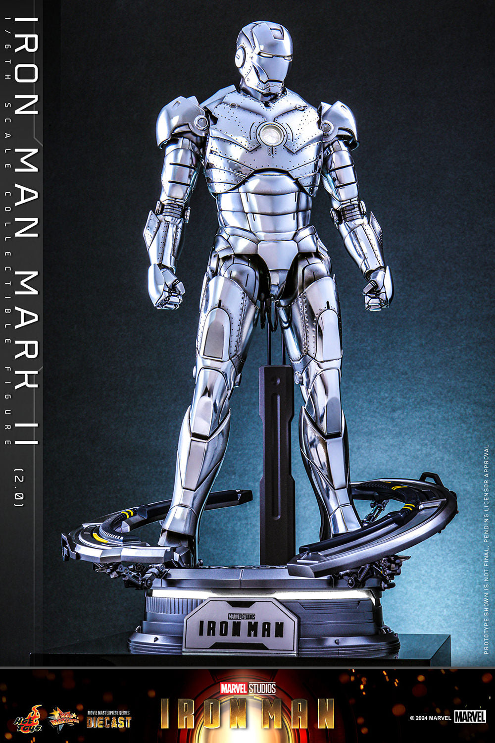 Marvel: Iron Man - Mark III 2.0 Diecast 1:6 Scale Figure - HOT