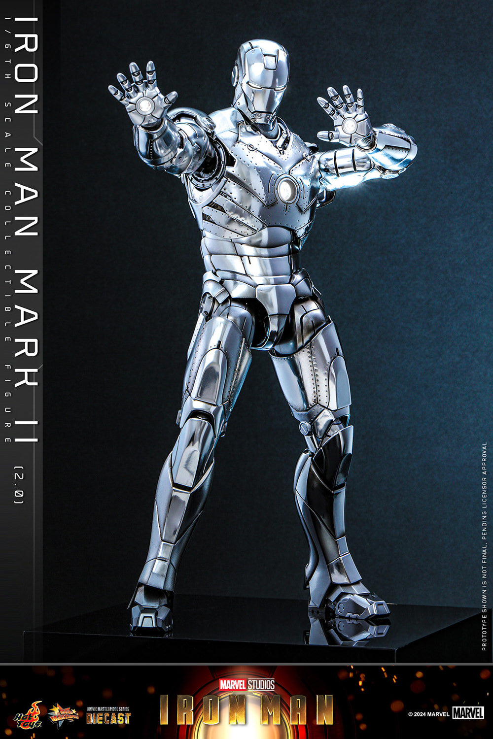 Marvel Iron Man Mark IV 1:6 Movie Masterpiece Action Figure - 24h