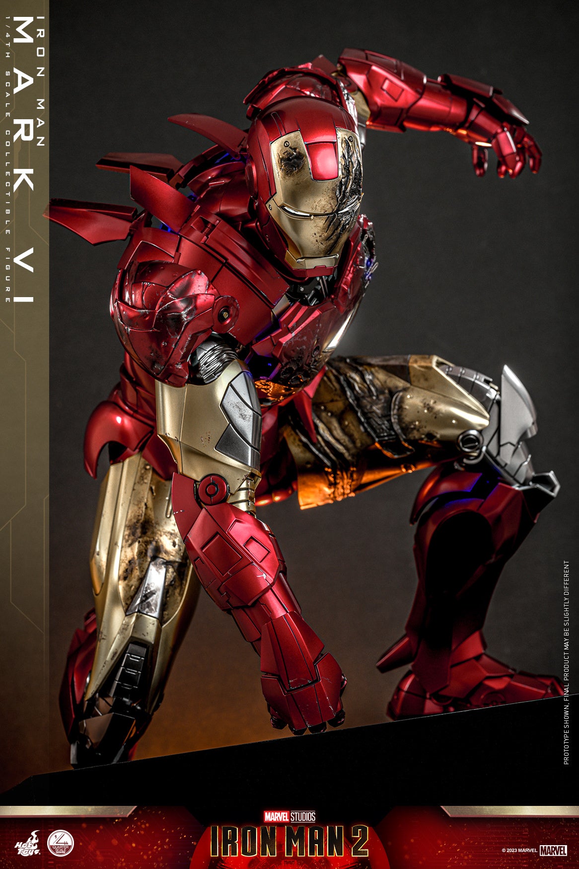 Iron Man Mark VI Quarter Scale Figure by Hot Toys