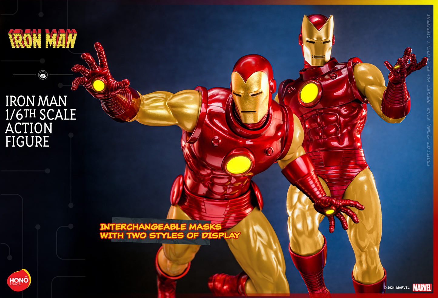 Iron Man Sixth Scale Figure by Hono Studio