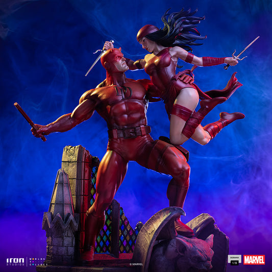 Daredevil and Elektra 1:6 Scale Statue by Iron Studios