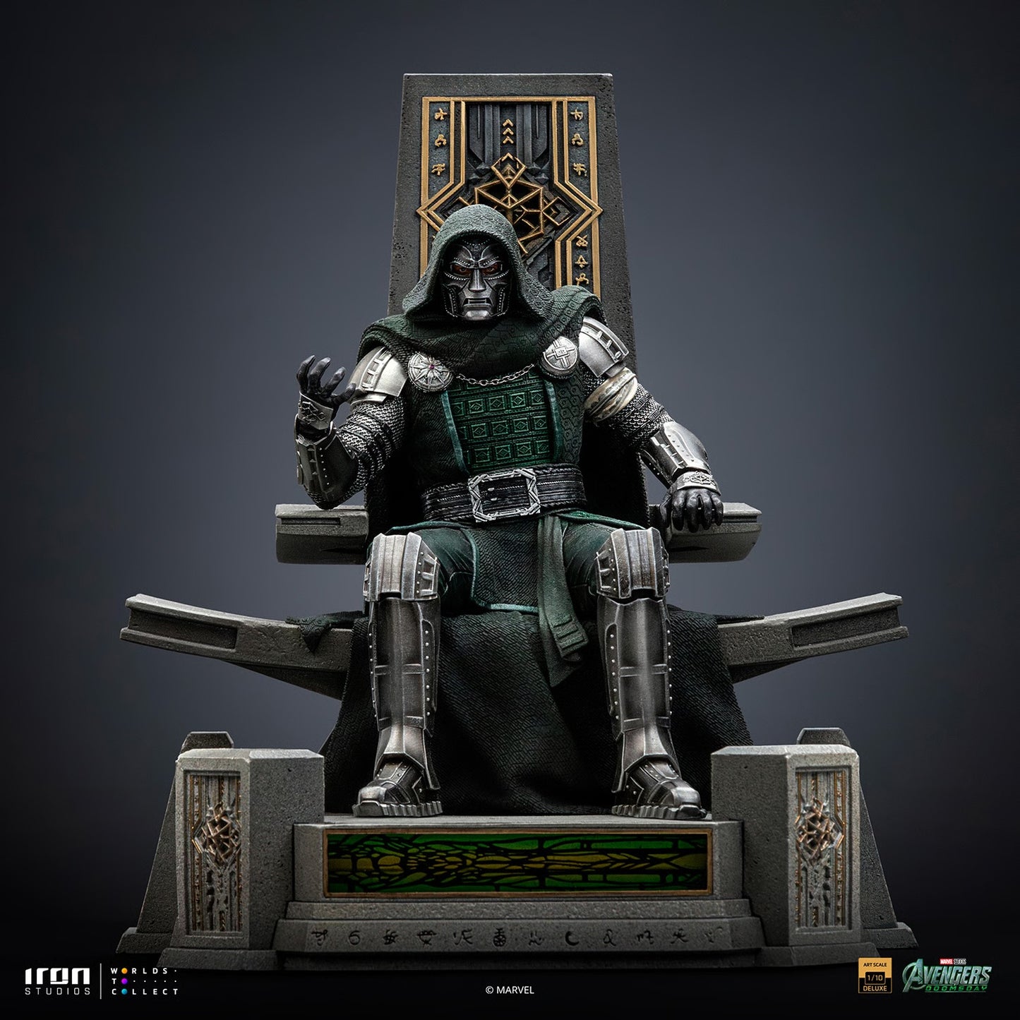 Doctor Doom on Throne - Deluxe Art Scale 1:10 Statue (Avengers: Doomsday)