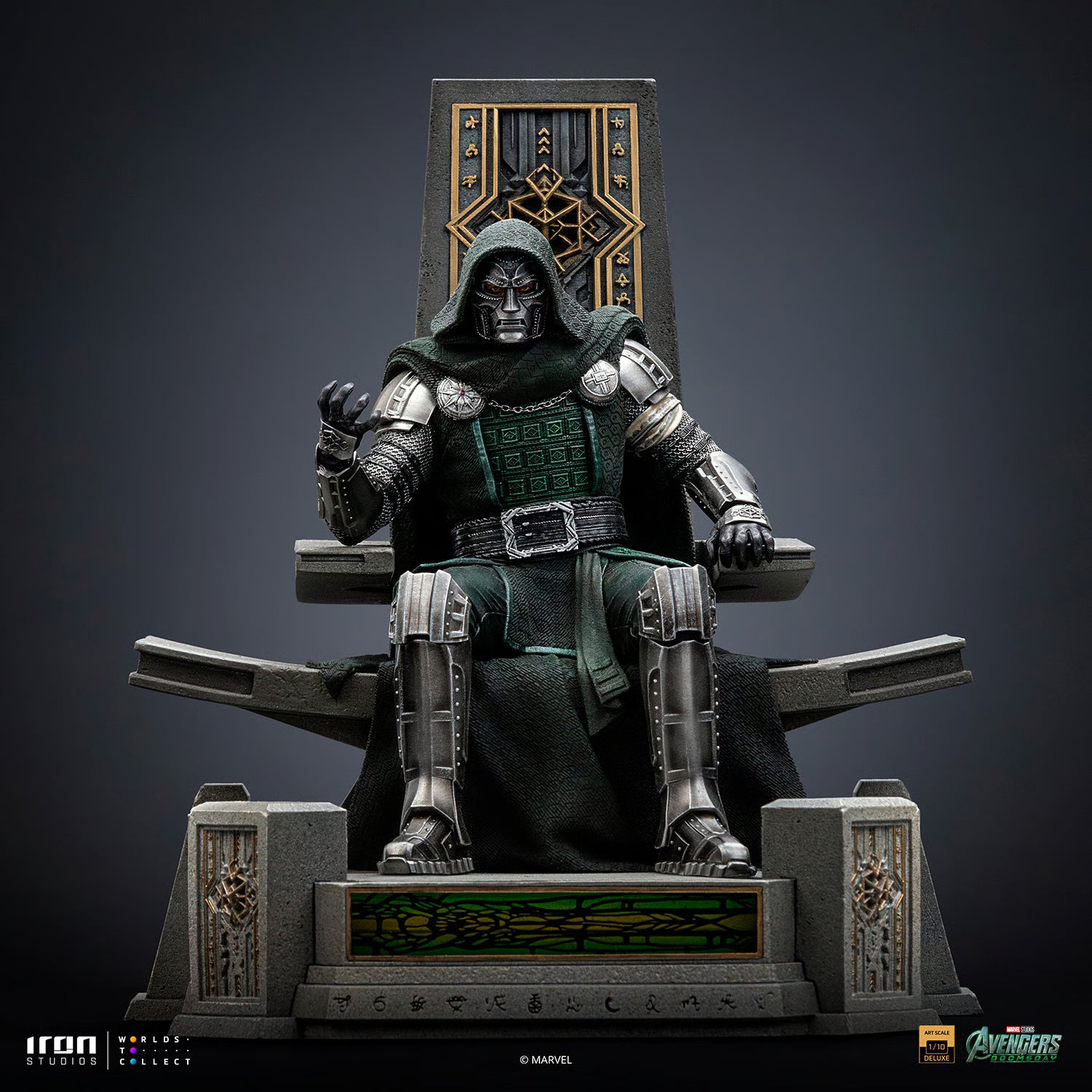 Doctor Doom on Throne - Deluxe Art Scale 1:10 Statue (Avengers: Doomsday)