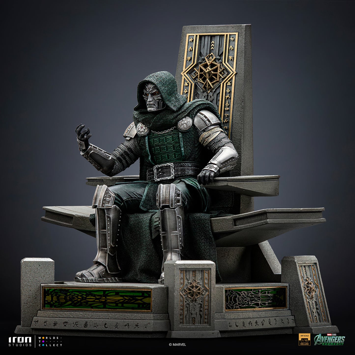 Doctor Doom on Throne - Deluxe Art Scale 1:10 Statue (Avengers: Doomsday)