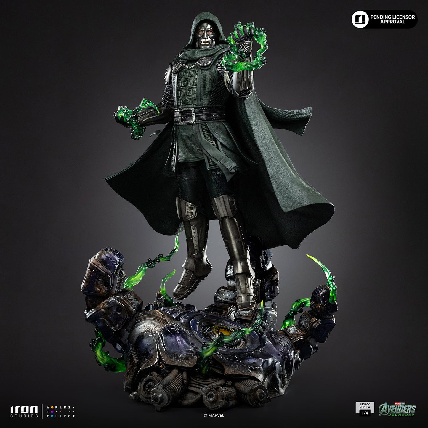 Doctor Doom Quarter Scale Statue - Legacy Replica
