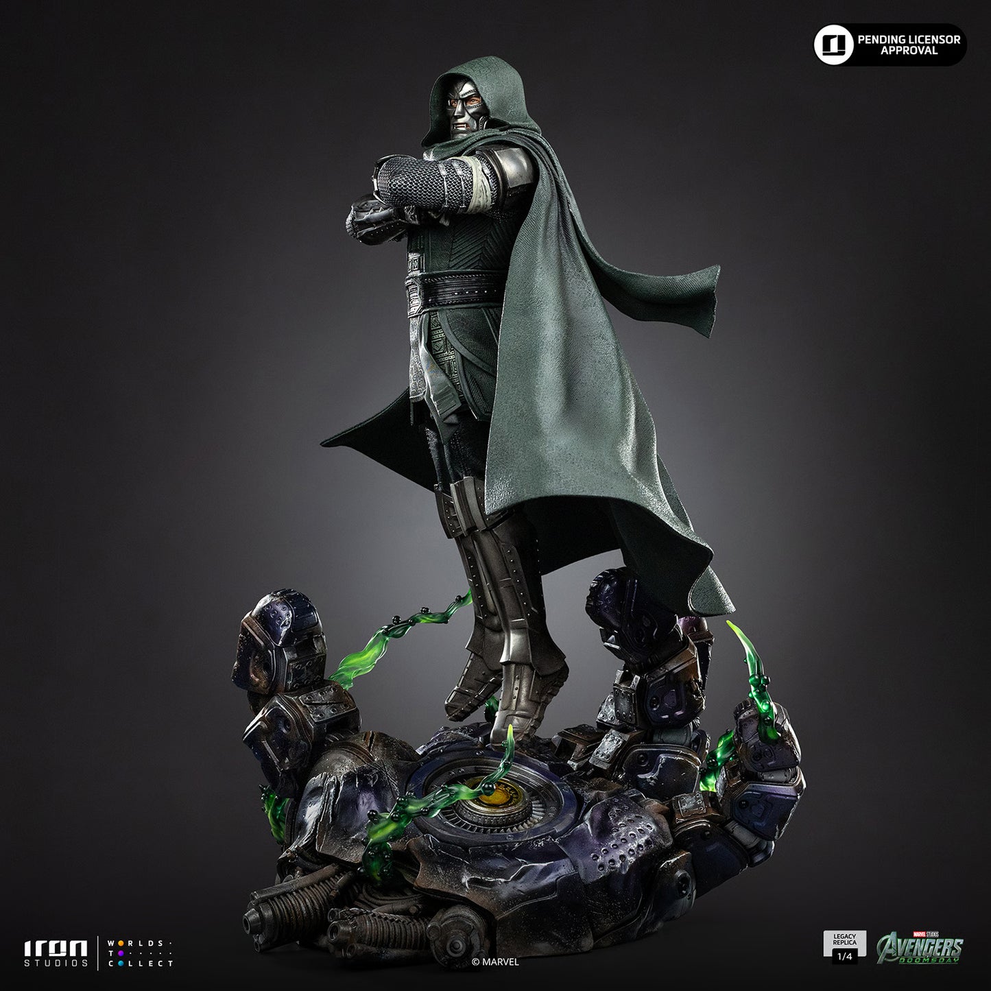 Doctor Doom Quarter Scale Statue - Legacy Replica