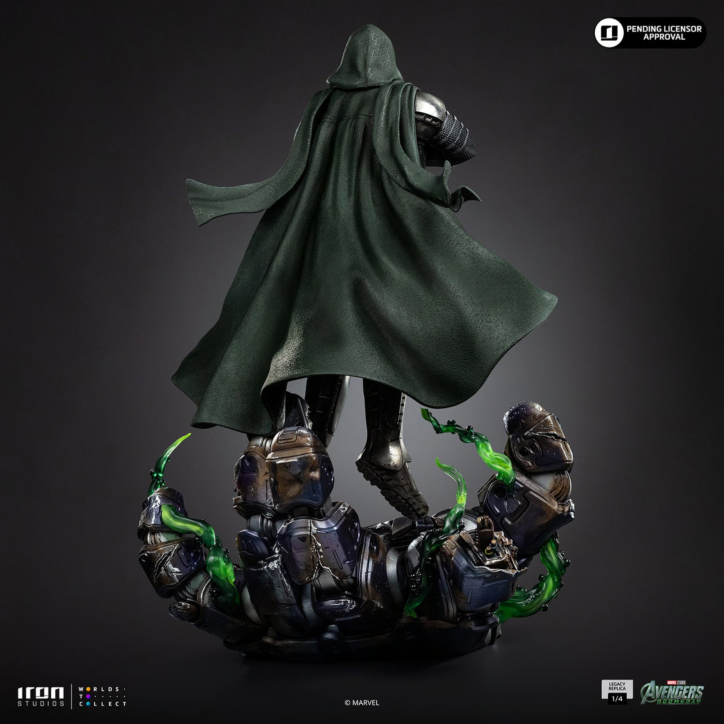 Doctor Doom Quarter Scale Statue - Legacy Replica