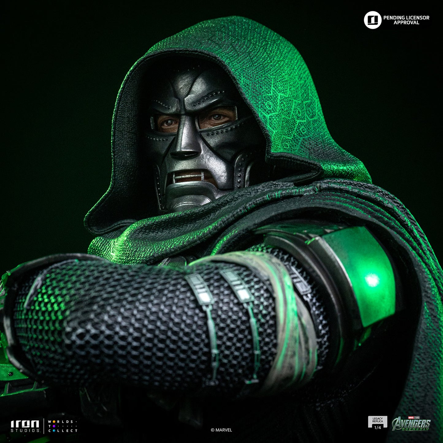 Doctor Doom Quarter Scale Statue - Legacy Replica