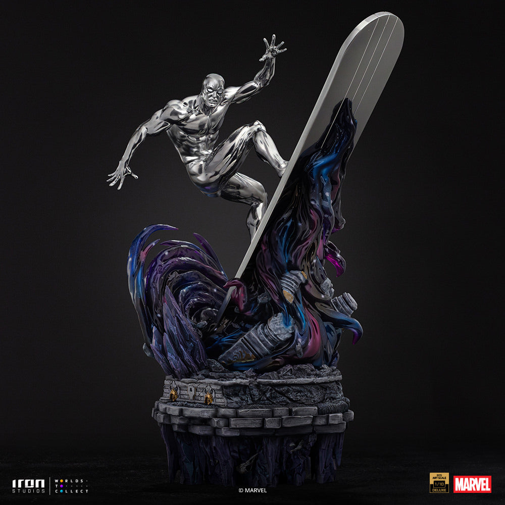 Silver Surfer Deluxe 1:10 Scale Statue by Iron Studios